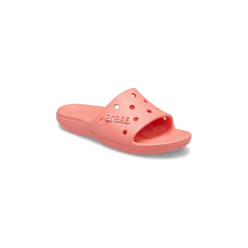 Różowe klapki Crocs