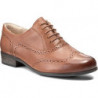 Różowe półbuty Clarks