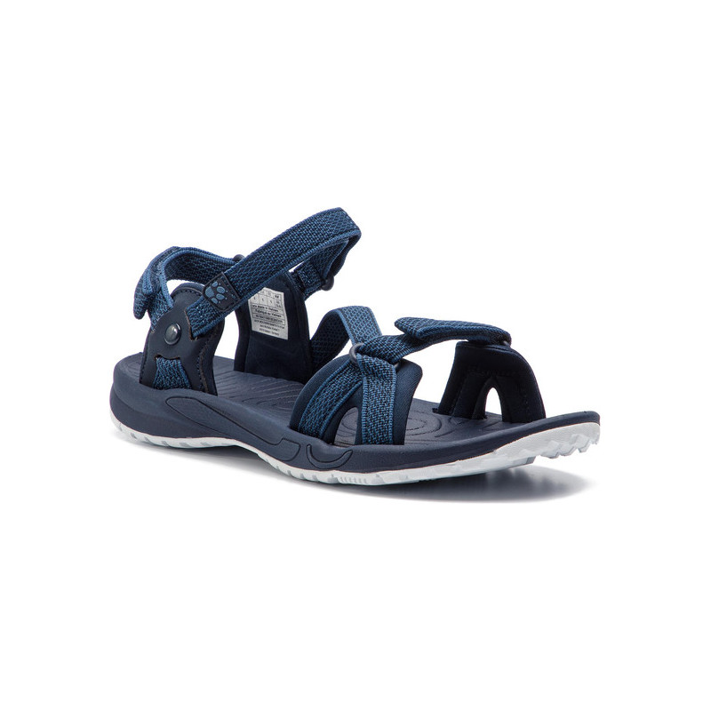 Sandały Jack Wolfskin ze skóry ekologicznej w stylu casual