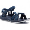 Sandały Jack Wolfskin ze skóry ekologicznej w stylu casual