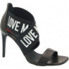Sandały Love Moschino ze skóry