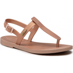 Sandały Melissa z płaską podeszwą z klamrami w stylu casual