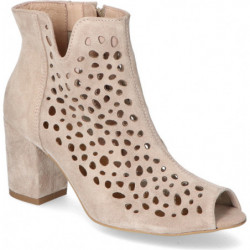 Botki Exquisite z zamszu