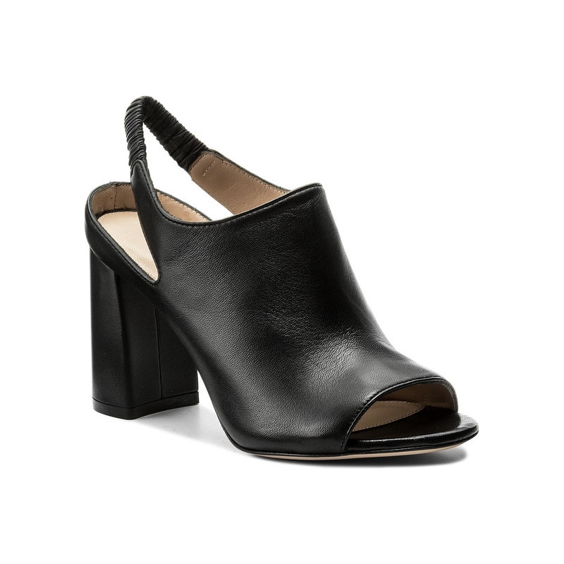 Sandały stuart weitzman na obcasie ze skóry