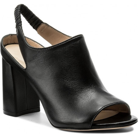 Sandały stuart weitzman na obcasie ze skóry