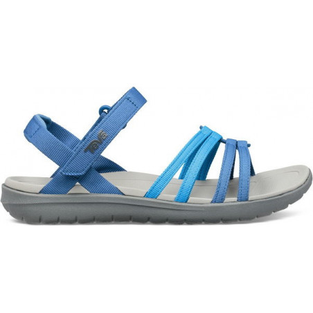 Sandały Teva z płaską podeszwą w stylu casual