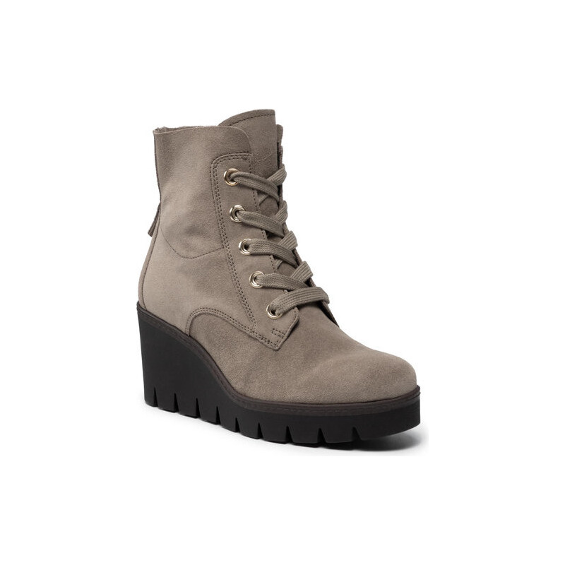 Botki Gabor w stylu casual sznurowane