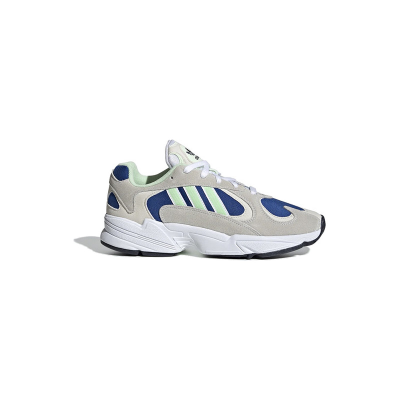 Sneakersy Adidas z płaską podeszwą sznurowane