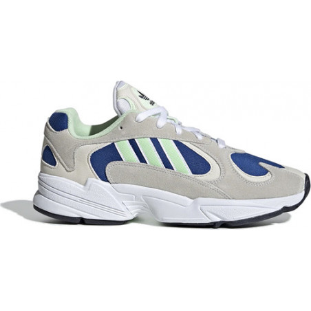 Sneakersy Adidas z płaską podeszwą sznurowane