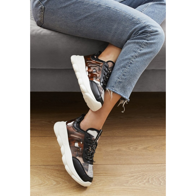 Sneakersy born2be sznurowane