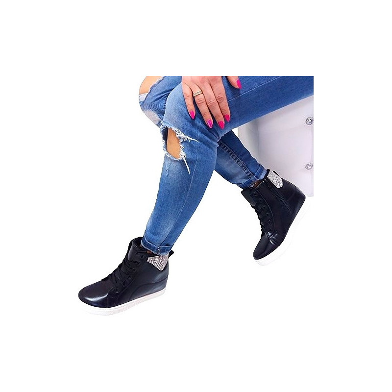 Sneakersy Cathay Moda na zamek