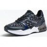 Sneakersy Guess sznurowane w stylu glamour