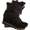 Sneakersy Lafemmeshoes na zamek na koturnie