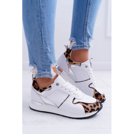 Sneakersy TAGLESS z płaską podeszwą sznurowane