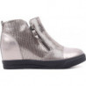 Srebrne botki Yourshoes