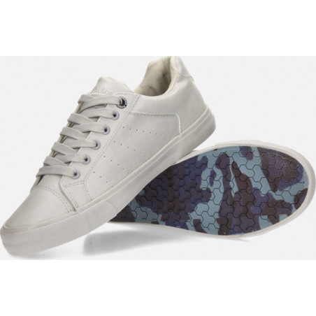 Szare buty sportowe sznurowane Casu 20A14/G