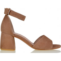 Szpilki lizard-shoes.com na wysokim obcasie ze skóry z nadrukiem