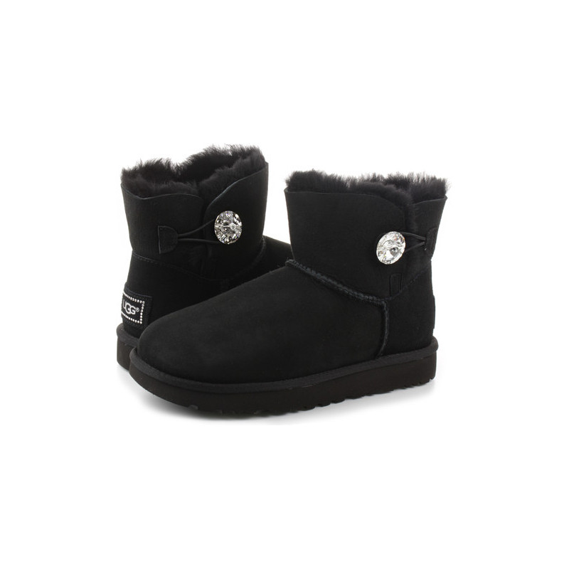 Śniegowce ugg australia z płaską podeszwą bez wzorów