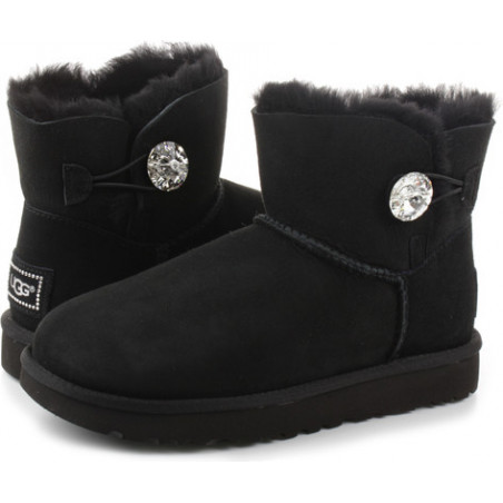 Śniegowce ugg australia z płaską podeszwą bez wzorów