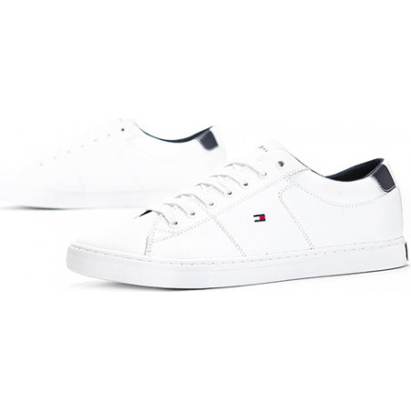 TOMMY HILFIGER ESSENTIAL LEATHER COLLAR VULC FM0FM02577-YBR