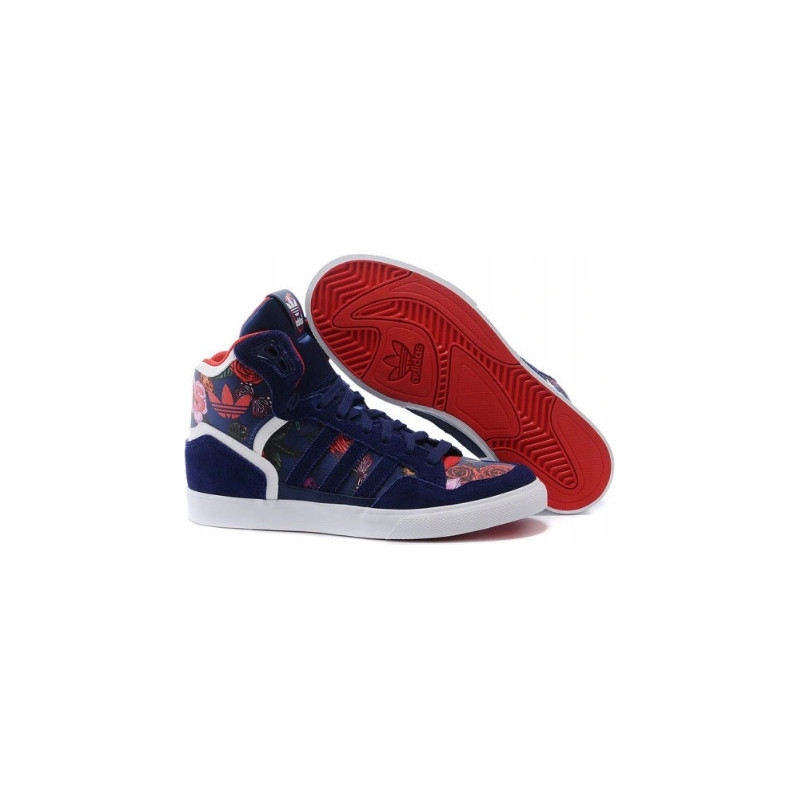 Trampki Adidas wysokie z płaską podeszwą