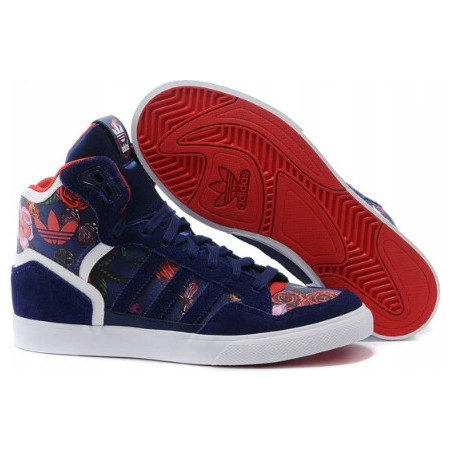 Trampki Adidas wysokie z płaską podeszwą