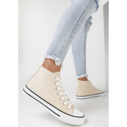 Trampki born2be z płaską podeszwą