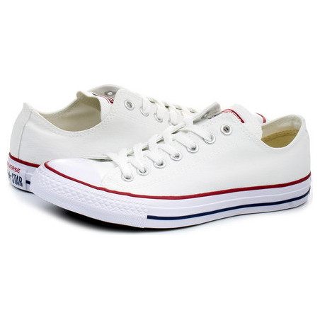 Trampki Converse ze skóry z płaską podeszwą sznurowane