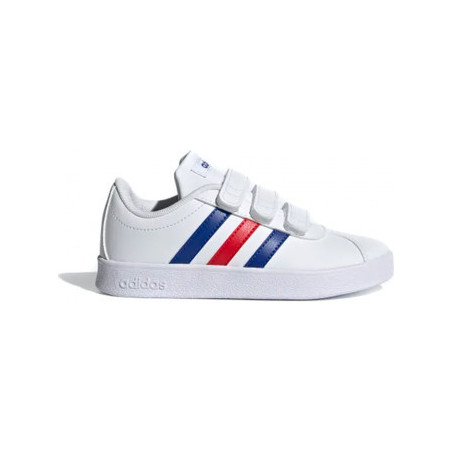 Trampki dziecięce Adidas na rzepy ze skóry