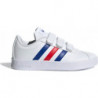 Trampki dziecięce Adidas na rzepy ze skóry