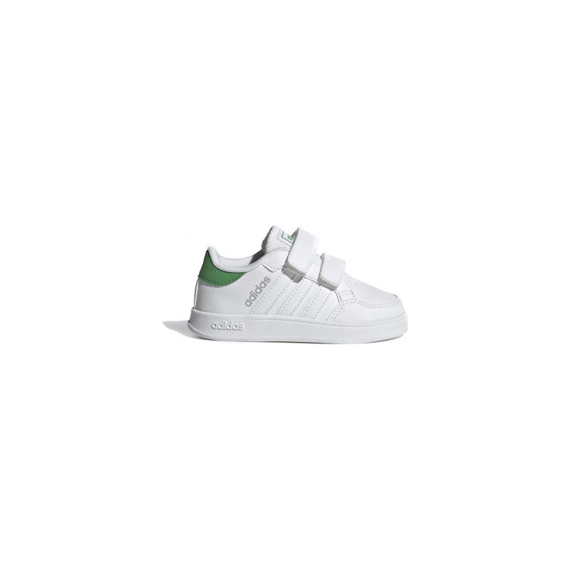 Trampki dziecięce Adidas ze skóry na rzepy