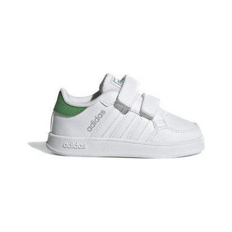 Trampki dziecięce Adidas ze skóry na rzepy