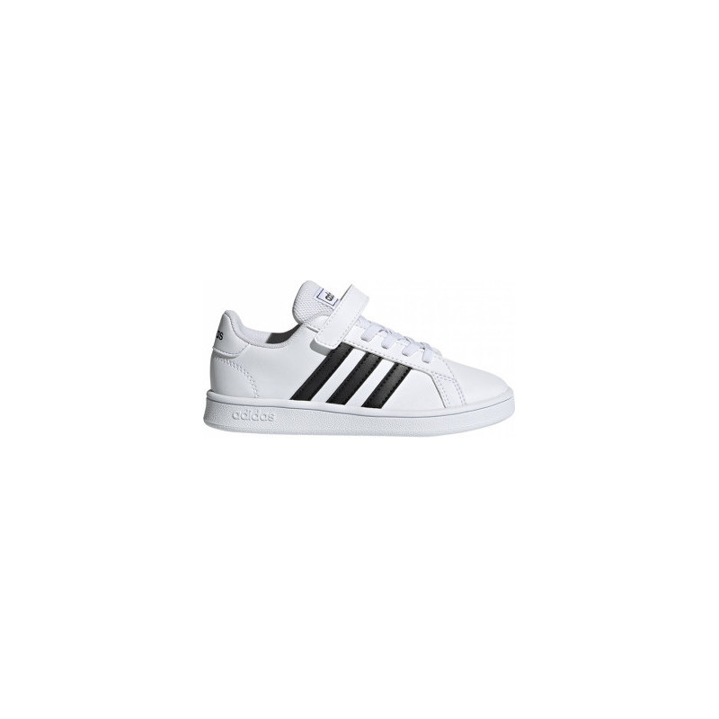 Trampki dziecięce Adidas ze skóry sznurowane