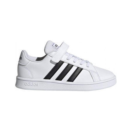Trampki dziecięce Adidas ze skóry sznurowane