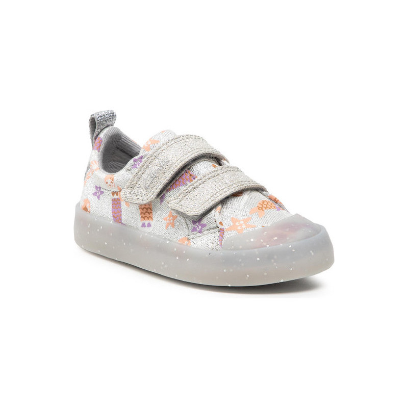 Trampki dziecięce Clarks na rzepy