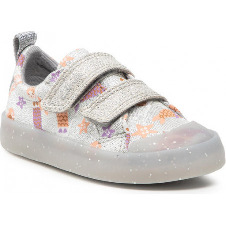 Trampki dziecięce Clarks na rzepy
