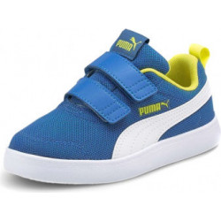 Trampki dziecięce Puma ze skóry na rzepy
