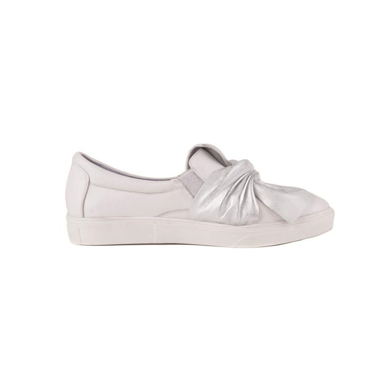 Trampki Eksbut niskie ze skóry