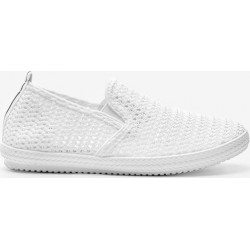 Trampki Gemre.com.pl z płaską podeszwą z tkaniny