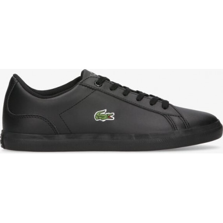 Trampki Lacoste z płaską podeszwą sznurowane w sportowym stylu