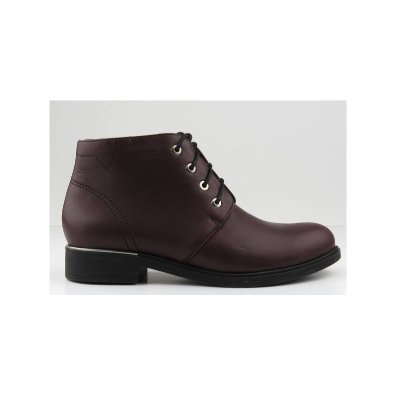 Botki Helios w stylu casual sznurowane