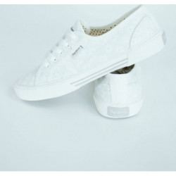 Trampki Pepe Jeans w sportowym stylu z płaską podeszwą niskie