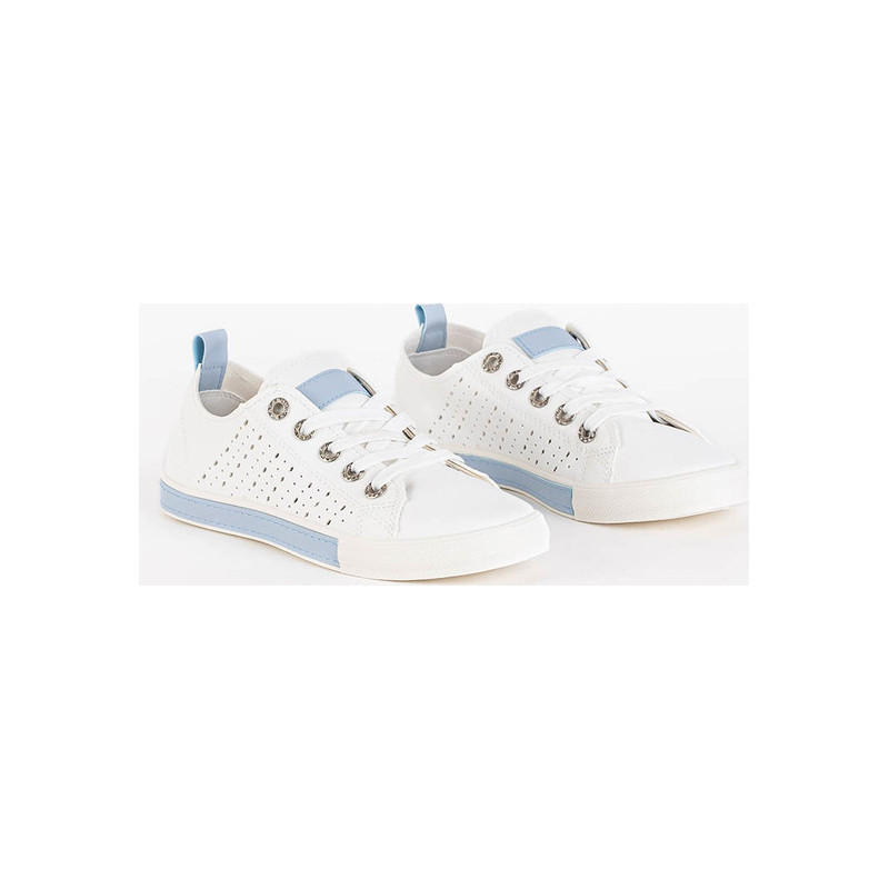 Trampki Royalfashion.pl sznurowane w sportowym stylu
