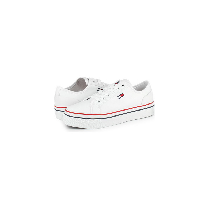 Trampki Tommy Hilfiger niskie w sportowym stylu
