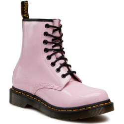 Trapery damskie Dr. Martens sznurowane ze skóry