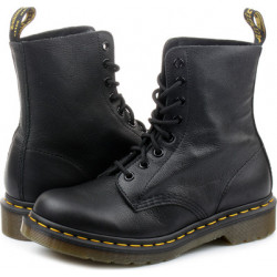 Trapery damskie Dr. Martens w stylu casual na platformie sznurowane