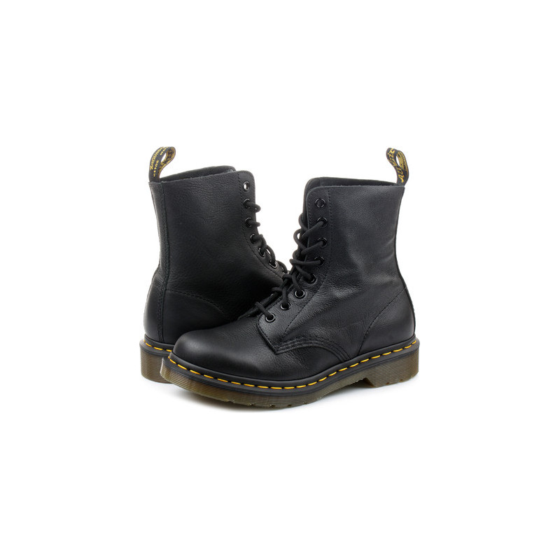 Trapery damskie Dr. Martens w stylu casual na platformie sznurowane