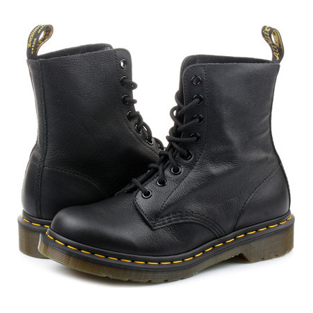Trapery damskie Dr. Martens w stylu casual na platformie sznurowane