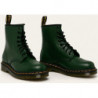 Trapery damskie Dr. Martens ze skóry z płaską podeszwą