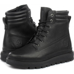 Trapery damskie Timberland sznurowane z płaską podeszwą